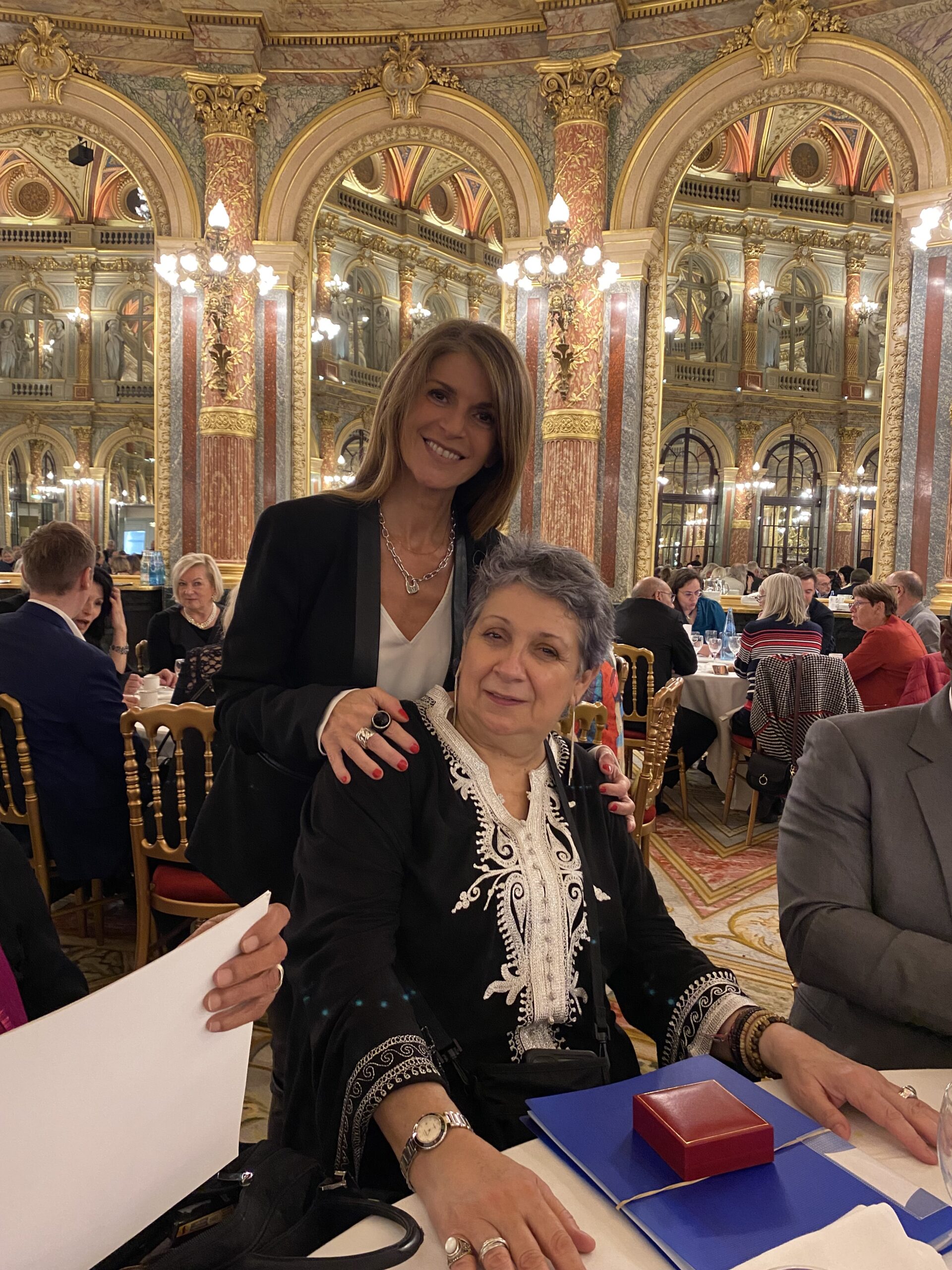 Myriam Azoulay avec Dany